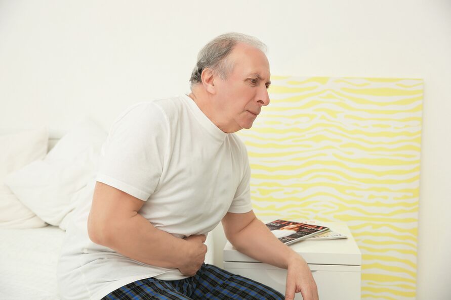 Schmerzen im Unterbauch bei Prostatitis
